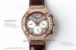 Perfect Replica Piaget Polo Rose Gold Diamond Case 43mm Watch